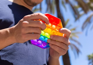 Rainbow Fidget Toy