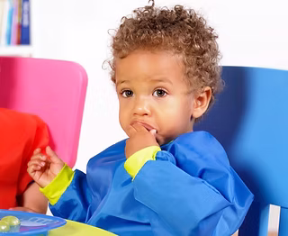 Child having difficulty eating and swallowing